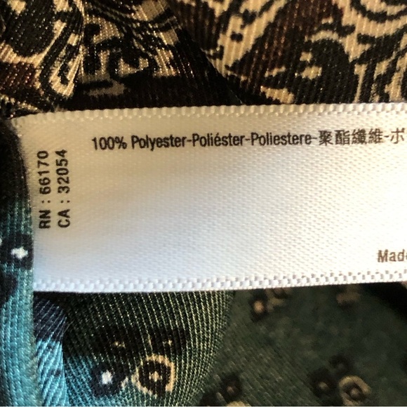 Free People New Mon Cherry boho satin patchwork kimono - Picture 6 of 12